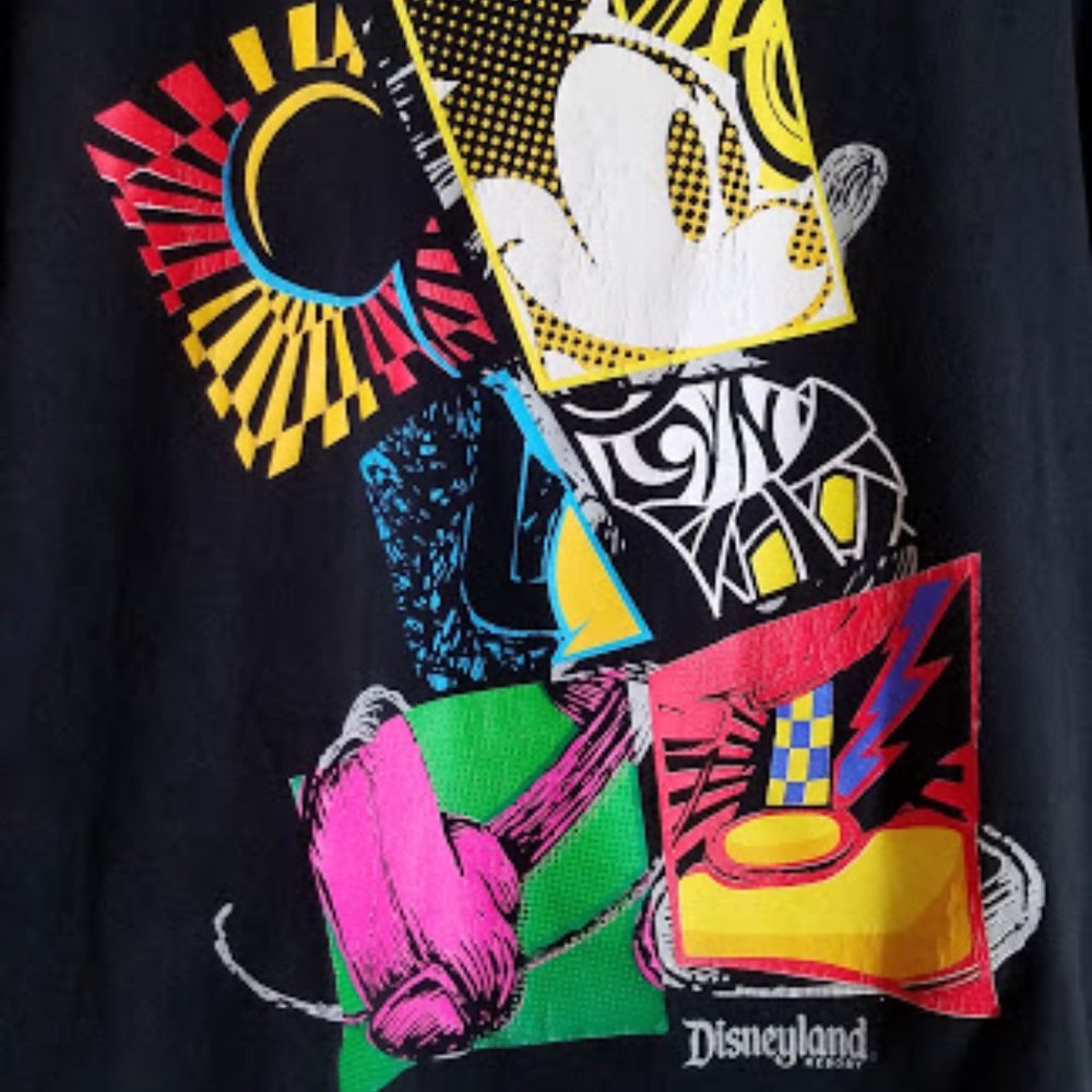 Disneyland Mickey Retro T-Shirt sz L